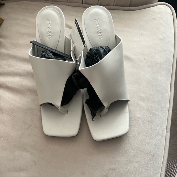 Mango bovine leather sandals bloggers favorite - Picture 17 of 17